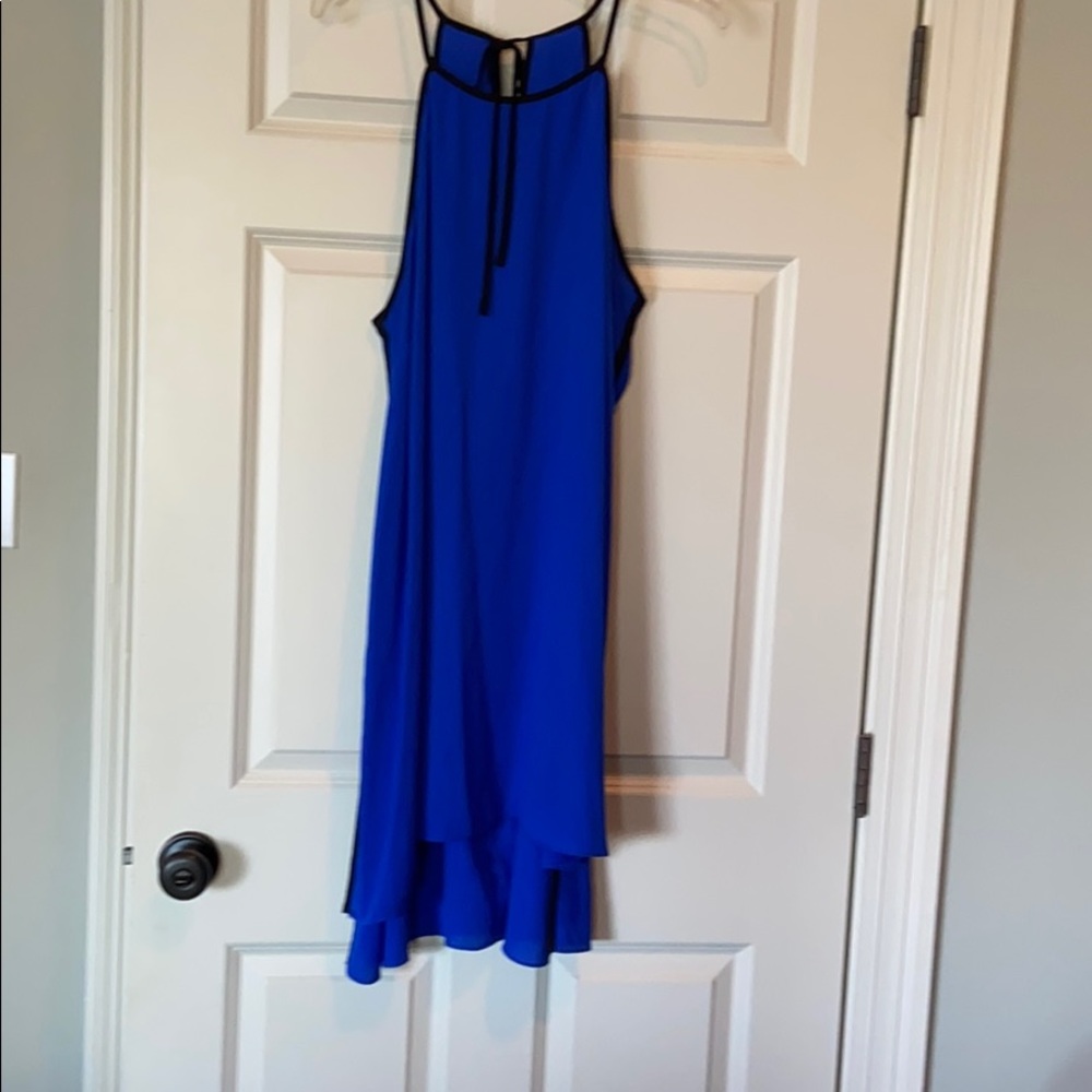 Blue long tunic